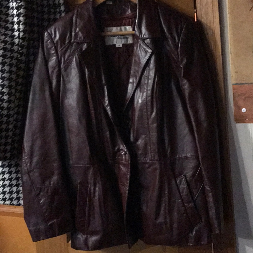 Vintage Wilson’s leather jacket removable liner